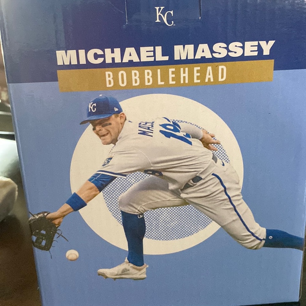 Kc royals bobblehead Michael Massey